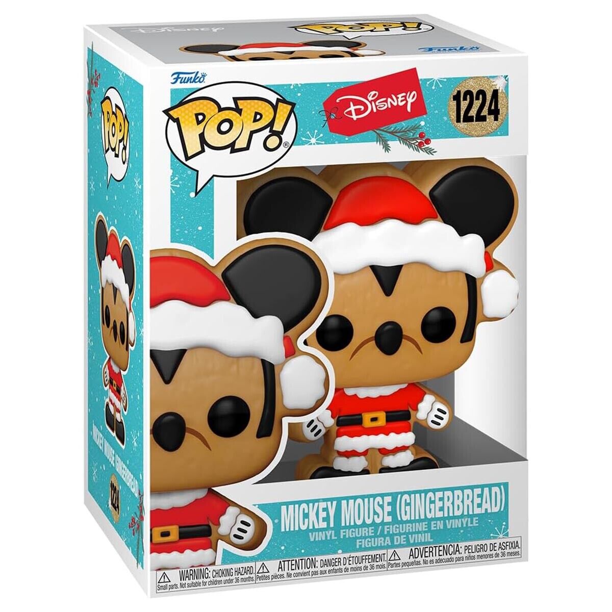 POP! Disney: Holiday - Gingerbread Santa Mickey Mouse Vinyl Figure