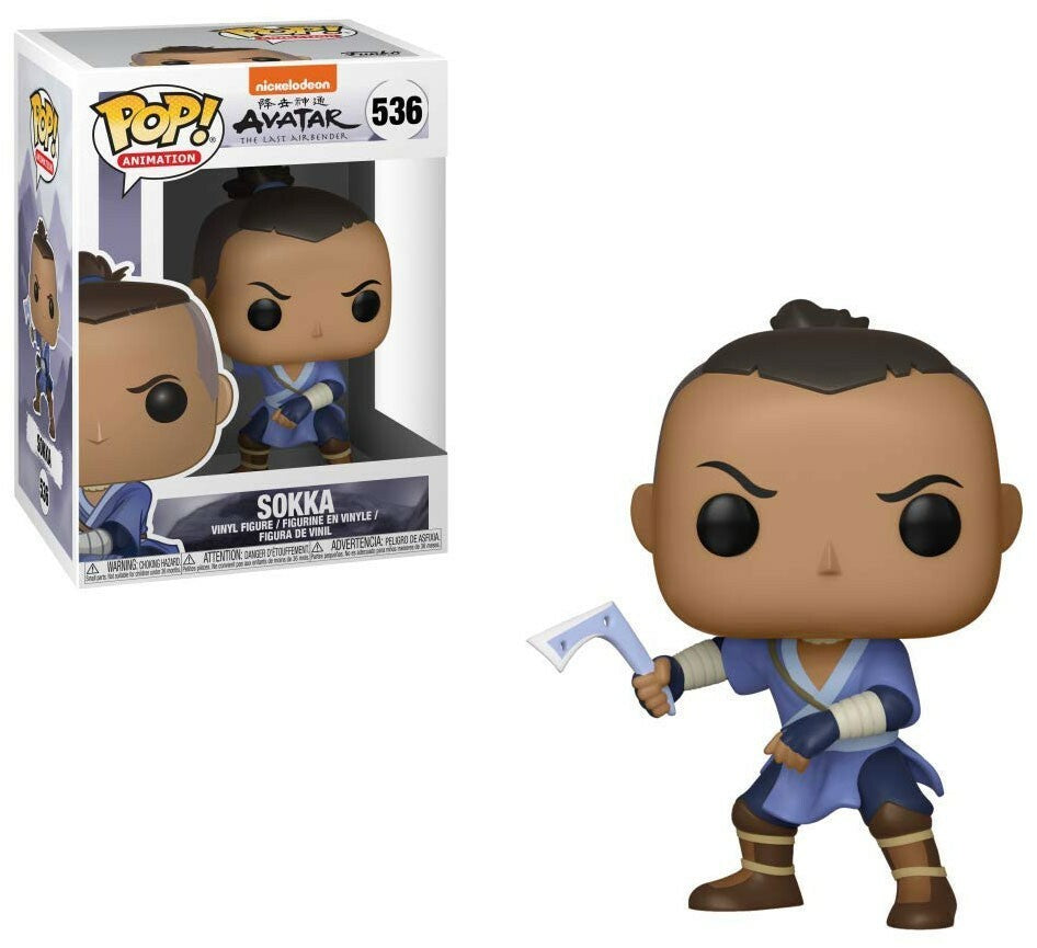 Funko Pop! Animation Avatar The Last Airbender: Sokka #536