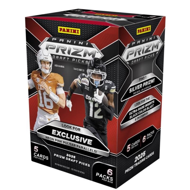 2025 Panini Prizm Draft Pick Football Blaster Box