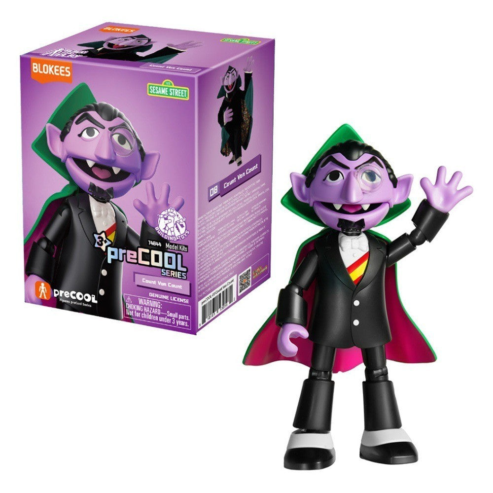 BLOKEES SESAME STREET PRECOOL SERIES - 08 COUNT VON COUNT