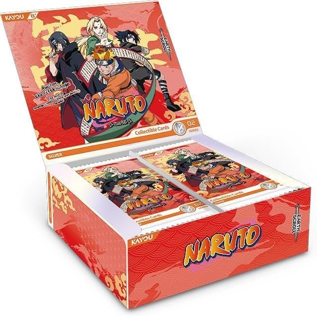 Kayou Naruto Series 2 Silver Trading Card Box