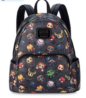 Loungefly Disney Parks Exclusive Marvel Chibi Mini Backpack