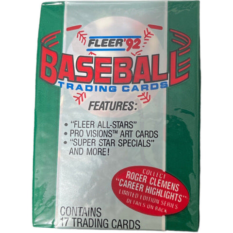 1992 Fleer Baseball Pack