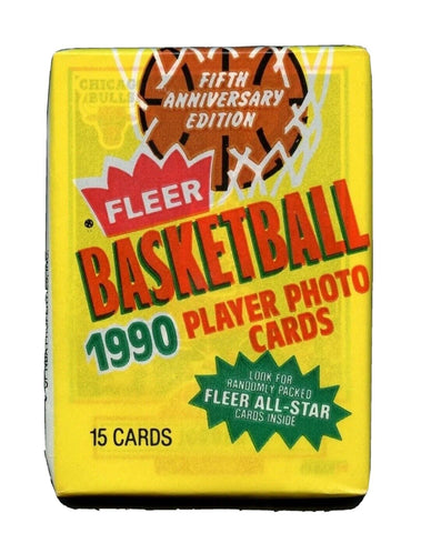 1990-91 Fleer Basketball Wax Pack