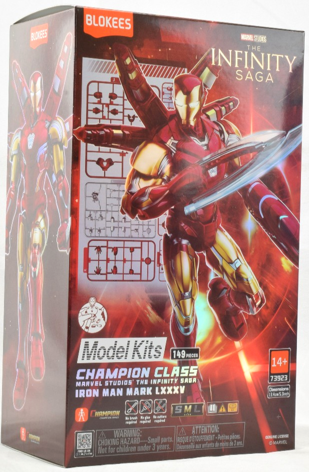 Blokees Marvel The Infinity Saga Iron Man Mark LXXXV - Champion Class 73923