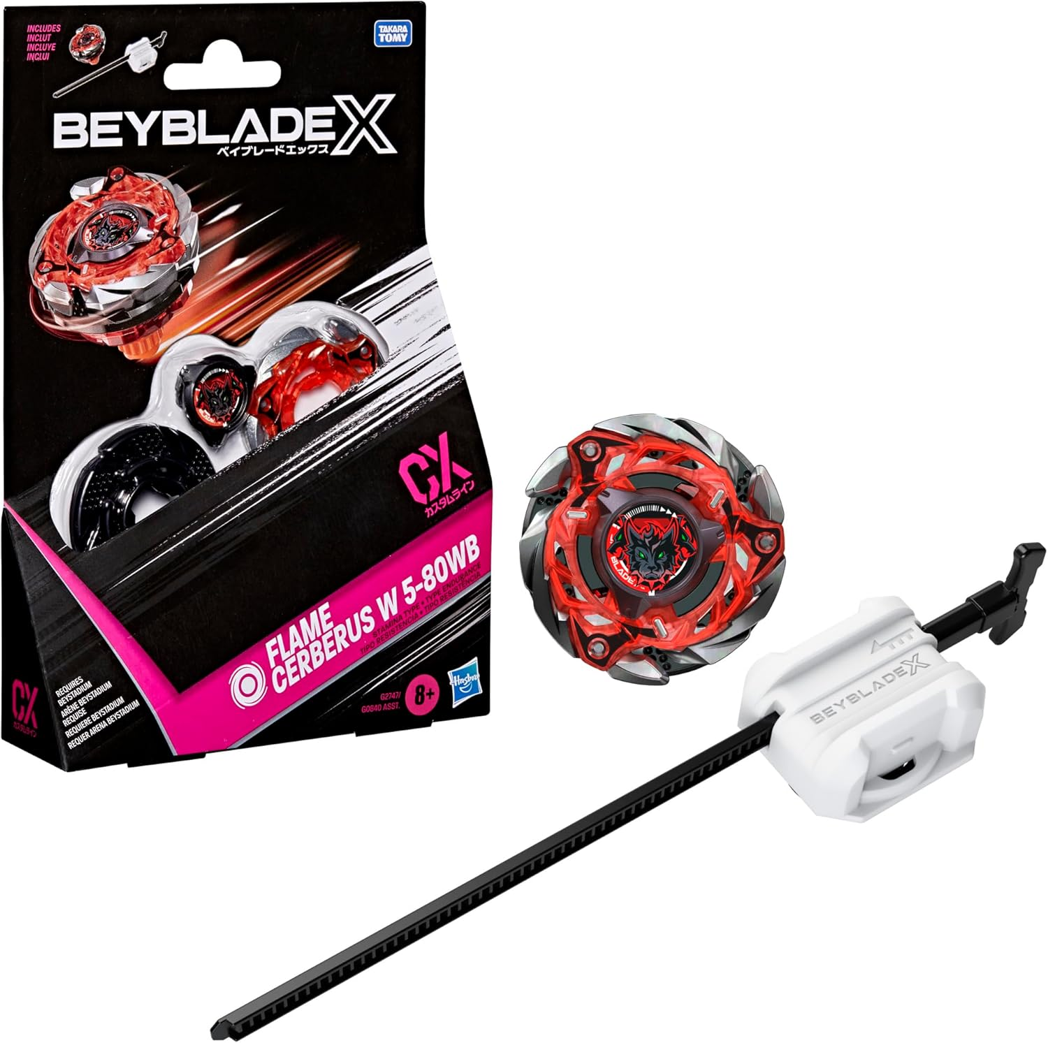 Beyblade CX Flame Cerberus W 5-80WB Starter Set