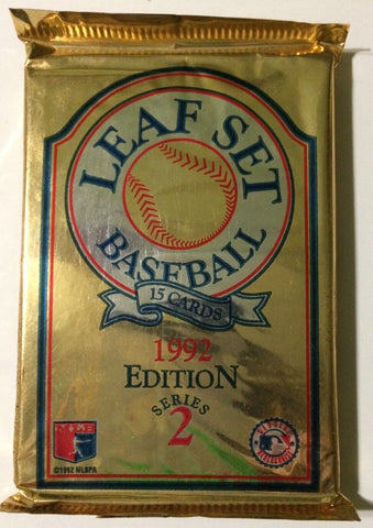 1992 Leaf Series 2 Baseball Pack