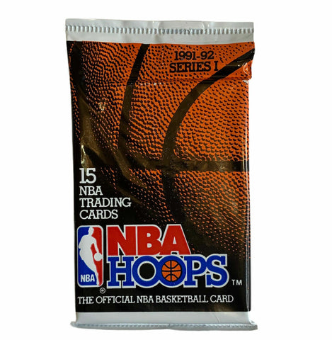 1991-92 NBA Hoops Basketball Series II Pack