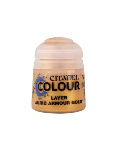 WARHAMMER:  Citadel Colour - AURIC ARMOUR GOLD  paint