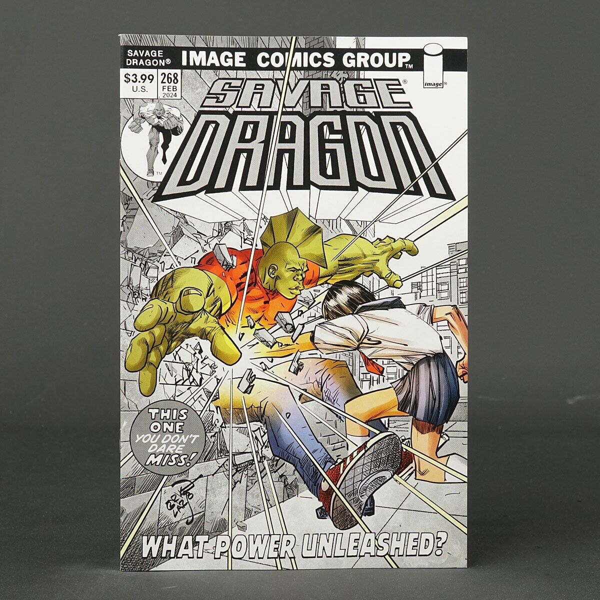 SAVAGE DRAGON #268 Cvr B retro Image Comics 2024 0723IM806 268B