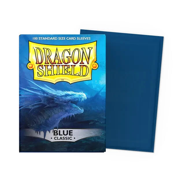 Dragon Shield: Classic Blue Classic Standard Card Sleeves (100ct)