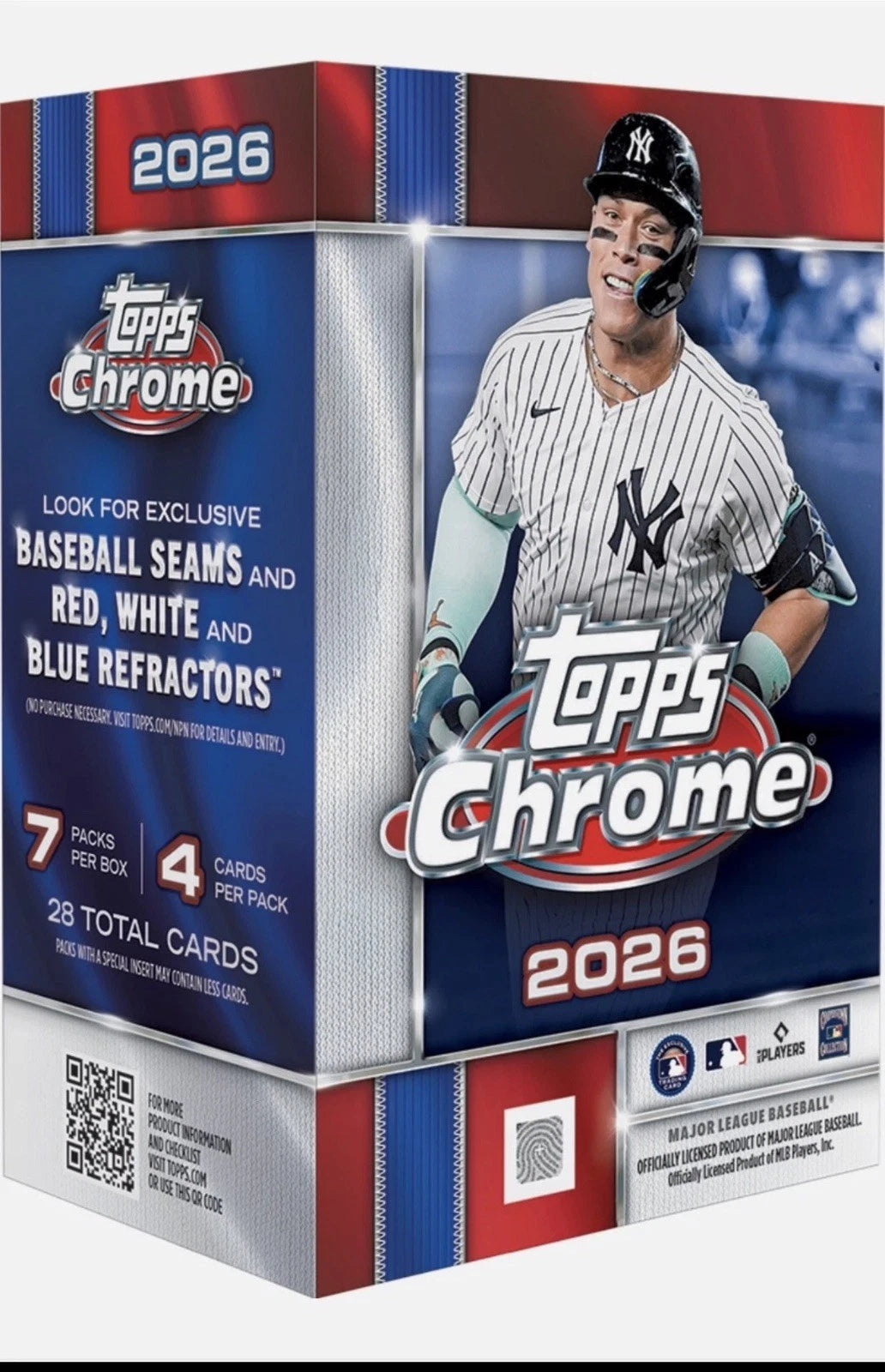 2026 Topps Chrome Baseball Blaster Box