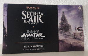 Magic the Gathering - Secret Lair: Avatar the Last Airbender - Path of Ancestry Promo (Rainbow Foil Edition)