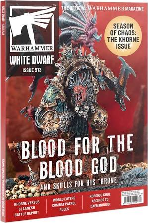 WARHAMMER:  White Dwarf #513 - Blood for the Blood God