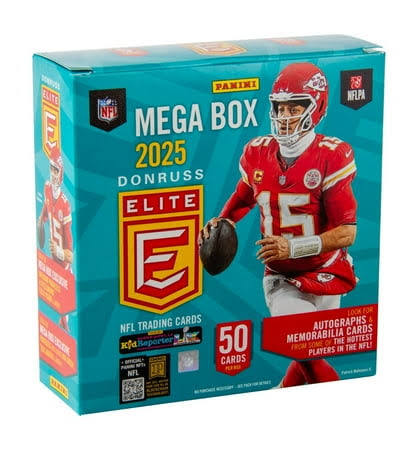 2025 Donruss Elite NFL Football Mega Box