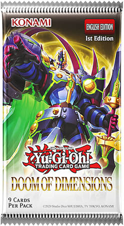Yu-Gi-Oh Doom of Dimensions Booster Pack