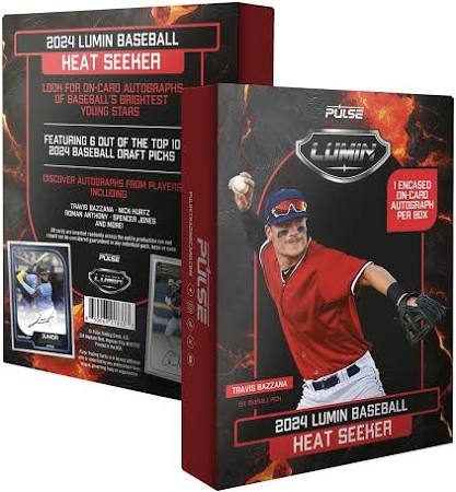 2024-25 Pulse Lumin Baseball Heat Seeker Encased Autograph Box