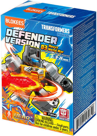 Blokees Transformers Defender Version 03 - Heavy Metal War Blind Box