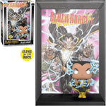 DC Super Heroes:  Black Adam Comic Book Cover w/case Funko Pop! #08 (Glows in the Dark)