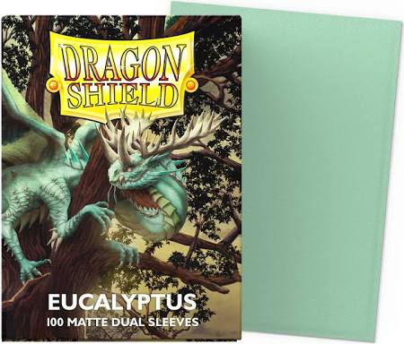 Dragon Shield: Eucalyptus - Dual Matte Standard Sleeves (100ct)