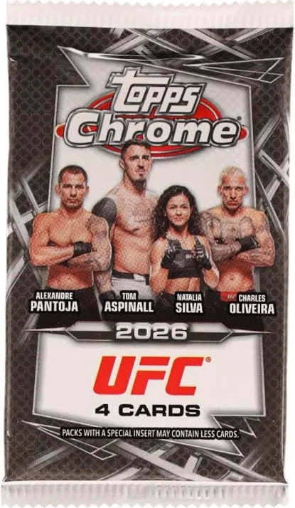 2026 Topps Chrome UFC Retail Value Pack (1 Pack)