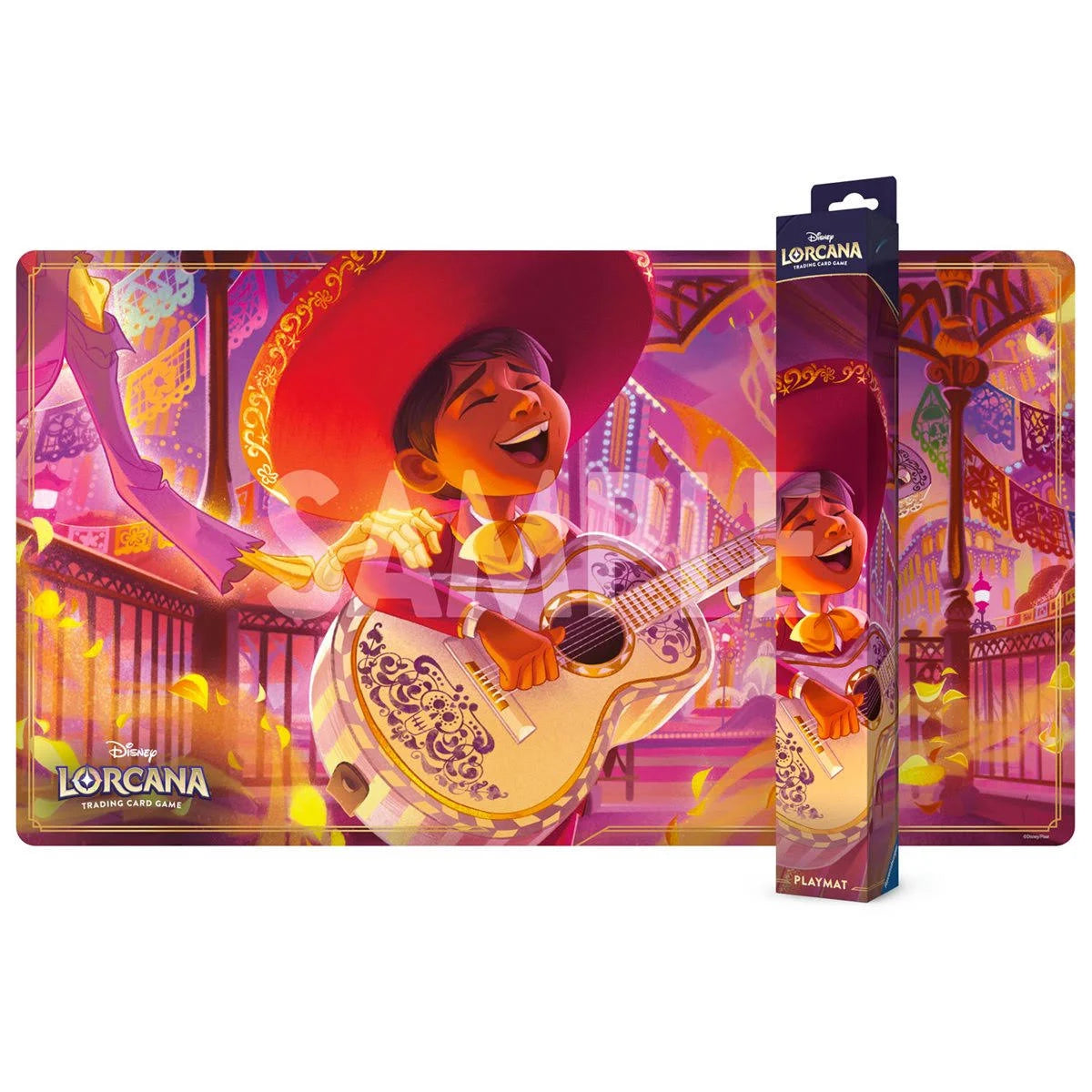 Disney Lorcana : Set 14 Hyperia City - Miguel Playing Guitar Playmat