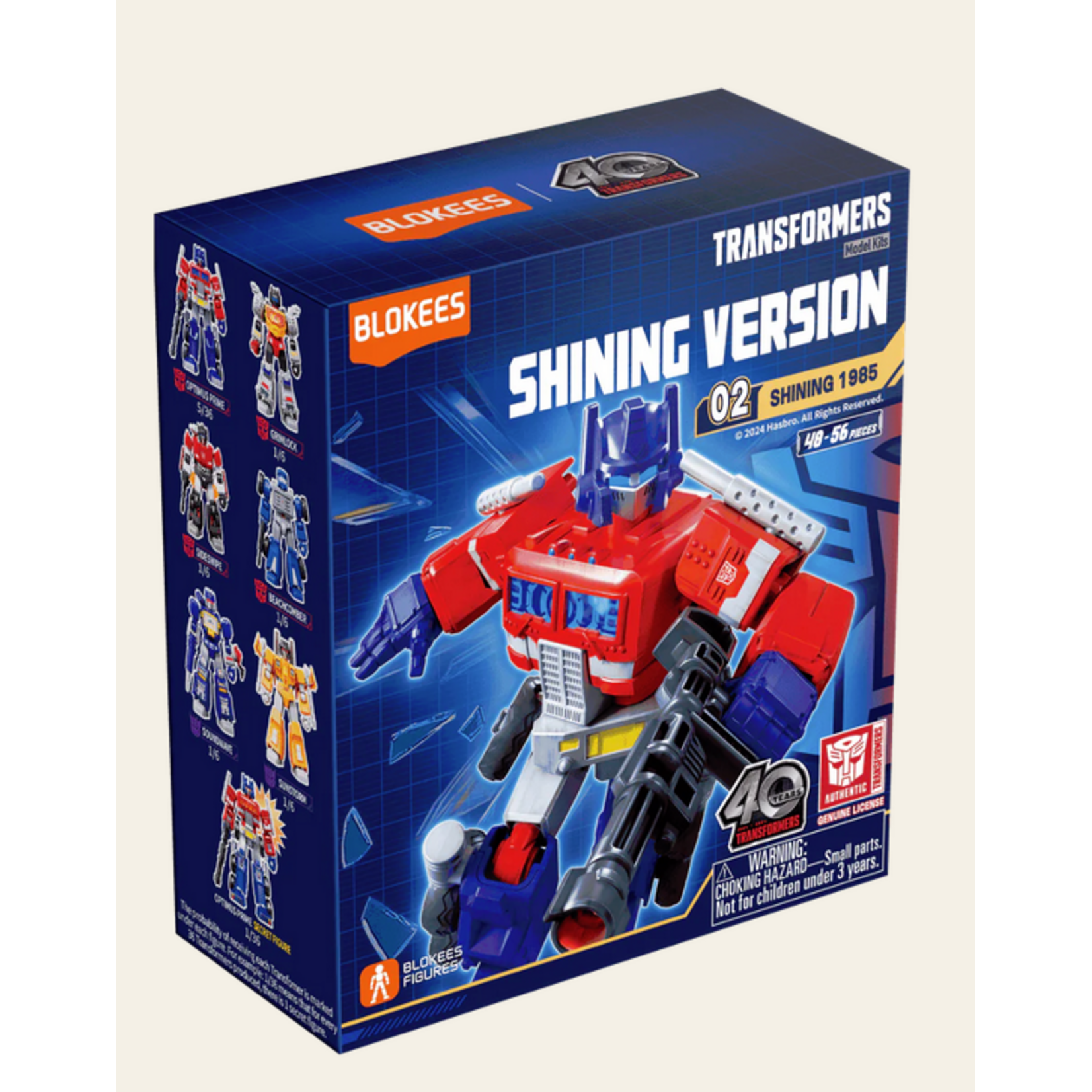 Transformers Blokees Shining Version 02 - Shing Roll Out