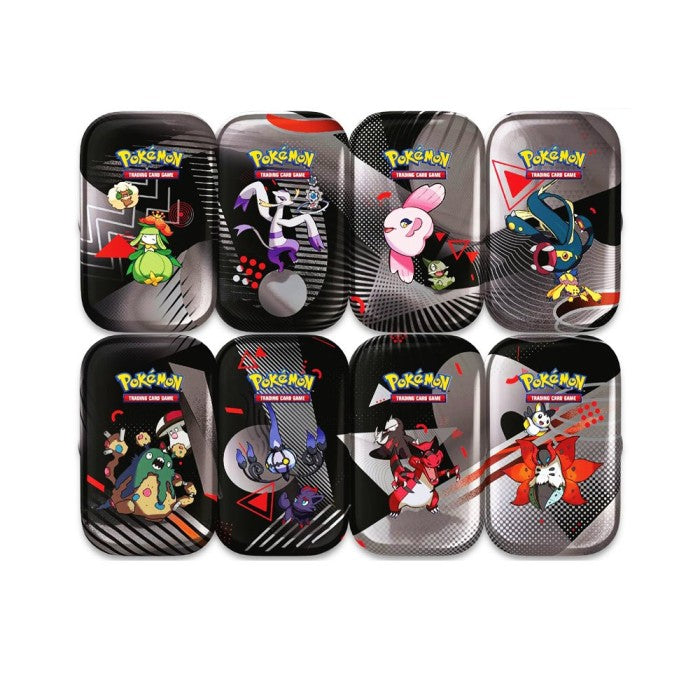 Pokemon Scarlet & Violet Black Bolt & White Flare SV10.5 Unova Mini Tin