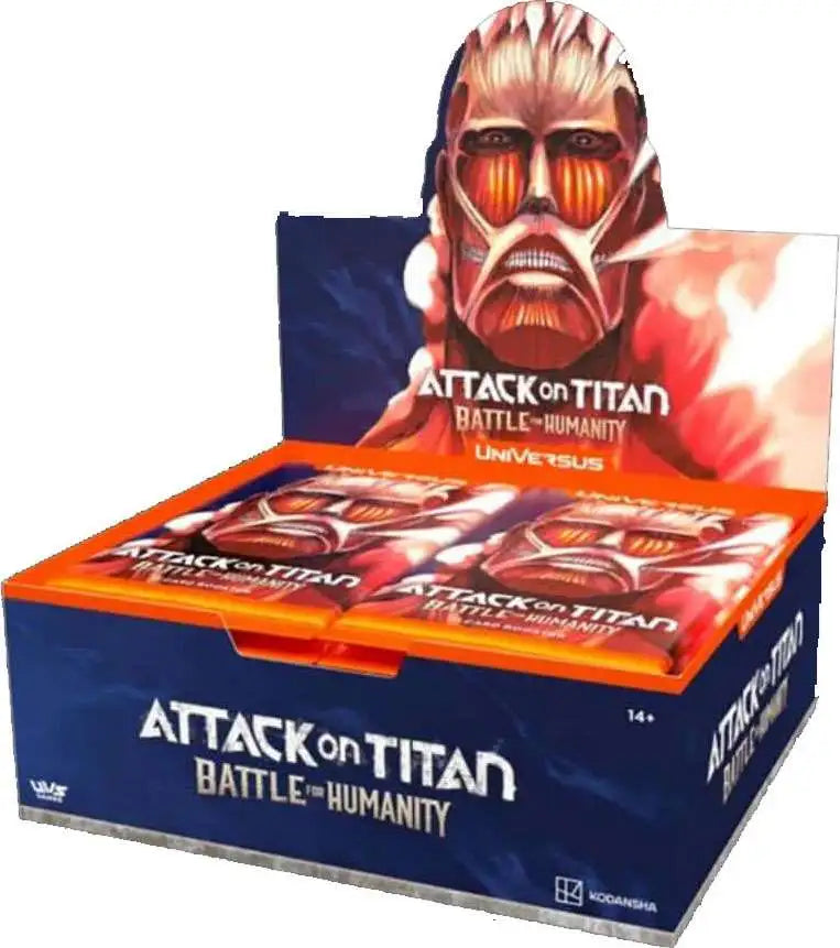 UniVersus CCG: Attack on Titan - Battle for Humanity Booster Box (Release Date: Aug. 16, 2024)