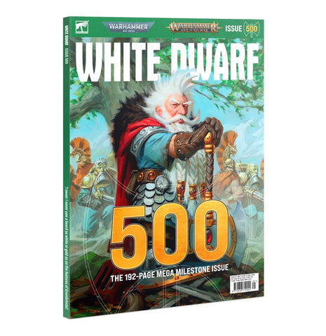 WARHAMMER:  White Dwarf #500 - MEGA Milestone Issue