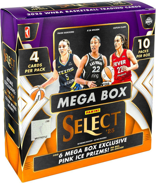 2025 Panini WNBA Select Mega Box