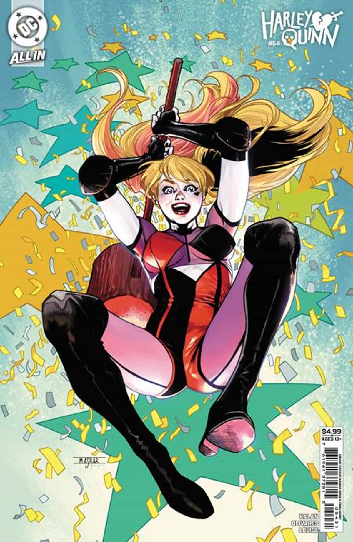 DC Comics Harley Quinn #54 CVR C Cardstock Mahmud Asrar