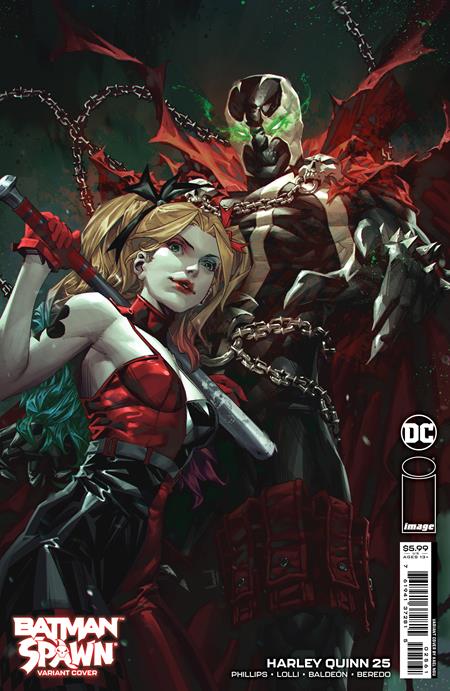 DC Comics:  HARLEY QUINN - #25 CVR F KAEL NGU DC SPAWN CARD STOCK VAR