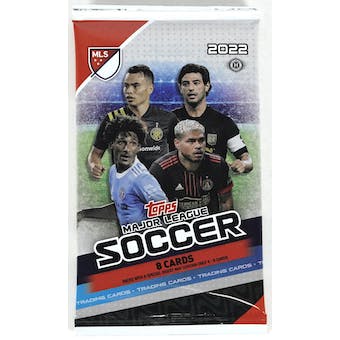 Topps: 2022 Chrome MLS Soccer Cards - Hobby Pack