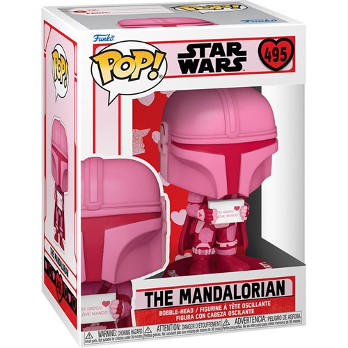 Star Wars Valentines Mandalorian Pop! Vinyl Figure