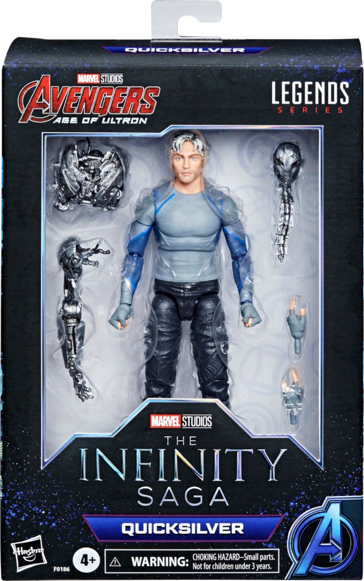 Marvel Legends: Age of Ultron Quicksilver - The Infinity Saga Action Figure