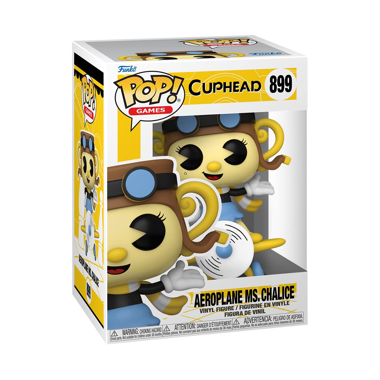 Pop! Games: Cuphead Aeroplane Ms. Chalice
