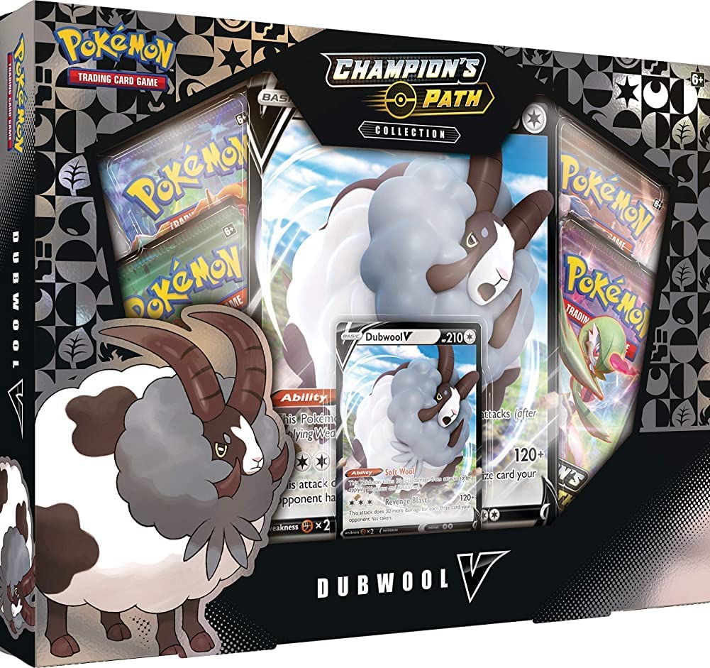 Pokemon Champion's Path Dubwool V Box