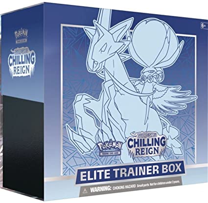 Pokemon TCG Chilling Reign Sword and Shield Elite Trainer Box