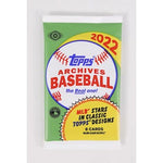 Topps: 2022 Archives Baseball Cards - Hobby Pack