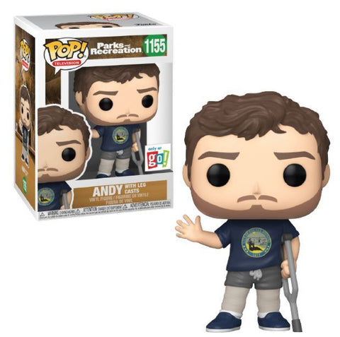 Parks and Recreation: Andy with Leg Casts - Go Calendars Exclusive Funko Pop! Television