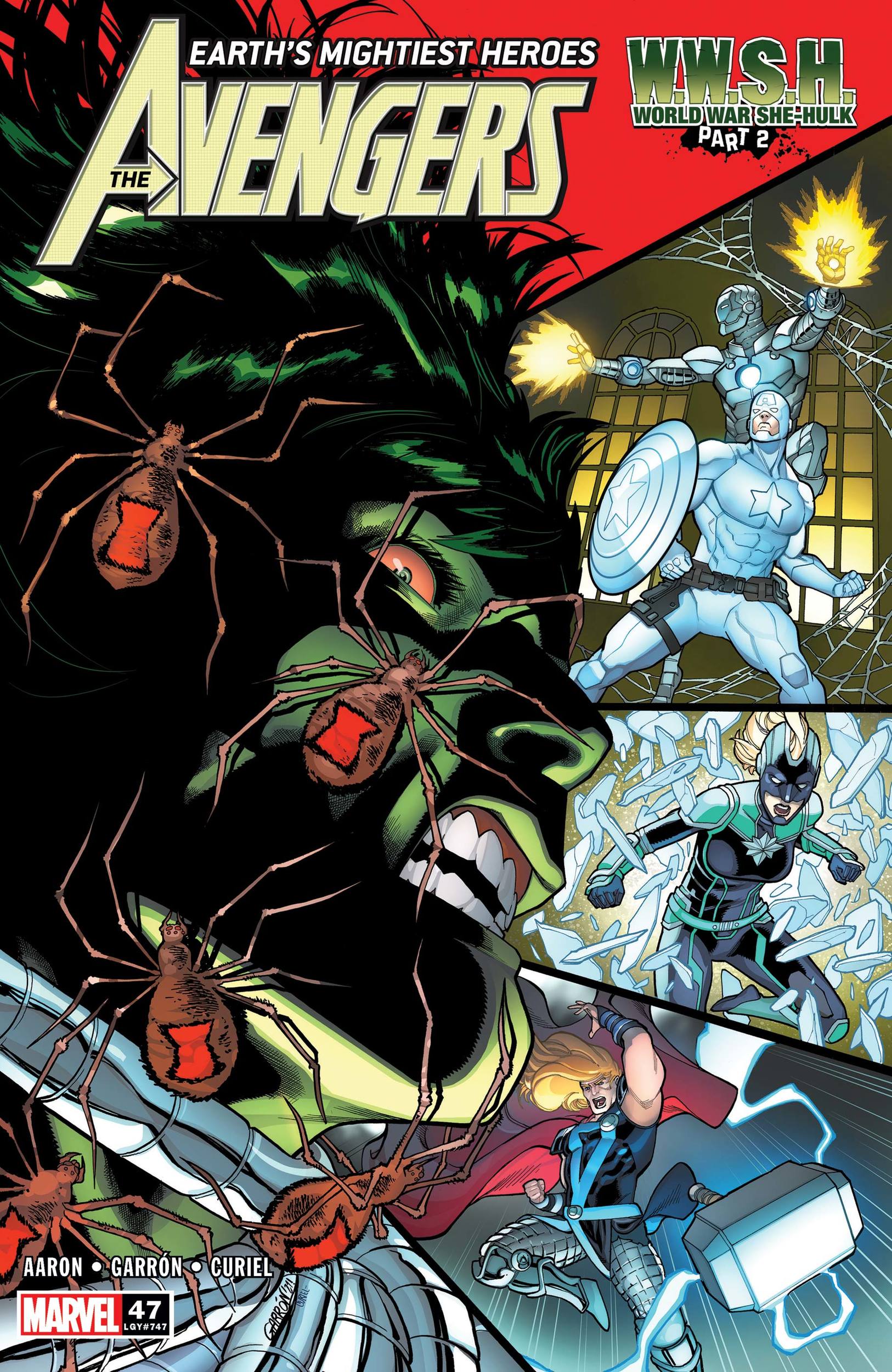 Marvel Comics: The Avengers Earth’s Mightiest Heroes W.W.S.H - #47