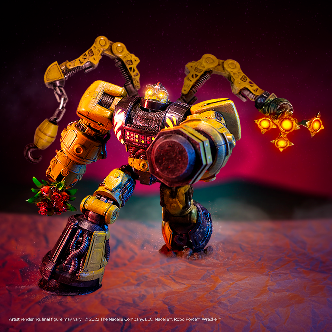Robo Force | Wave 1 - Wrecker "Very Important Toys" by The Nacelle Company
