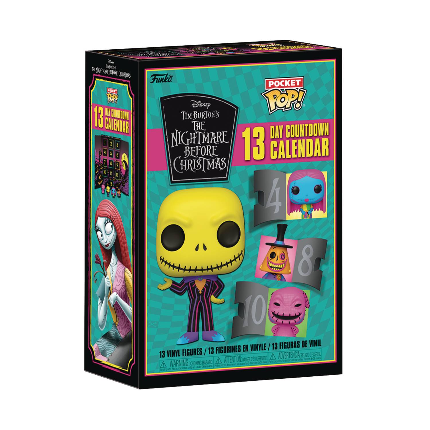 Nightmare Before Christmas: 13 Day Countdown Blacklight Calendar - Funko Advent Calendar