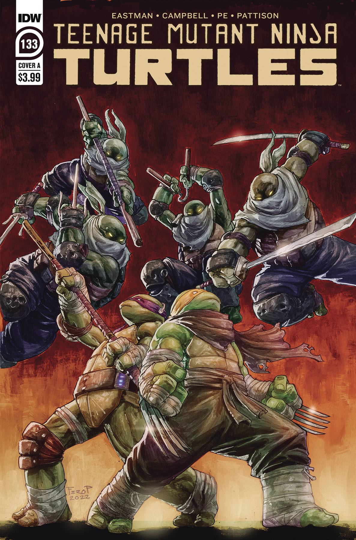 IDW Comics: TMNT - #133