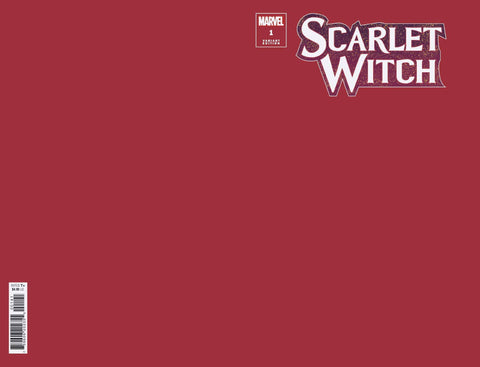 SCARLET WITCH #1 RED BLANK VAR