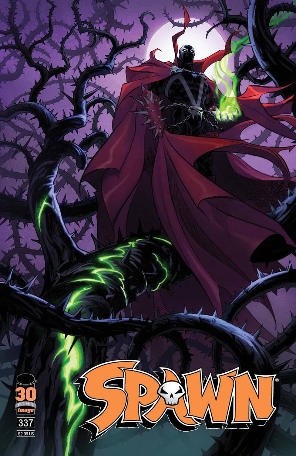 Image Comics:  SPAWN - #337 CVR B TOLEDANO