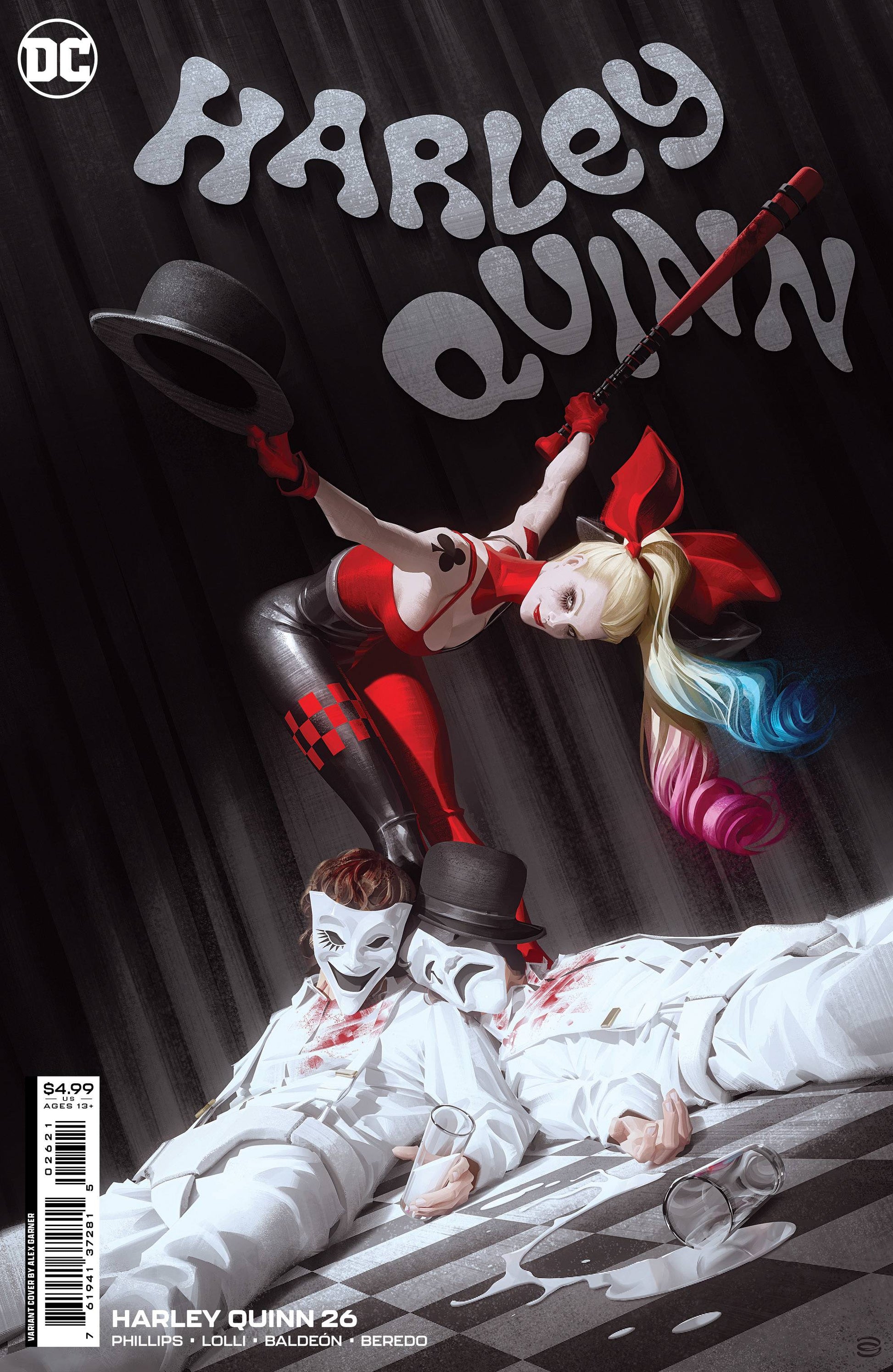 DC Comics:  HARLEY QUINN -  #26 CVR B ALEX GARNER CARD STOCK VAR