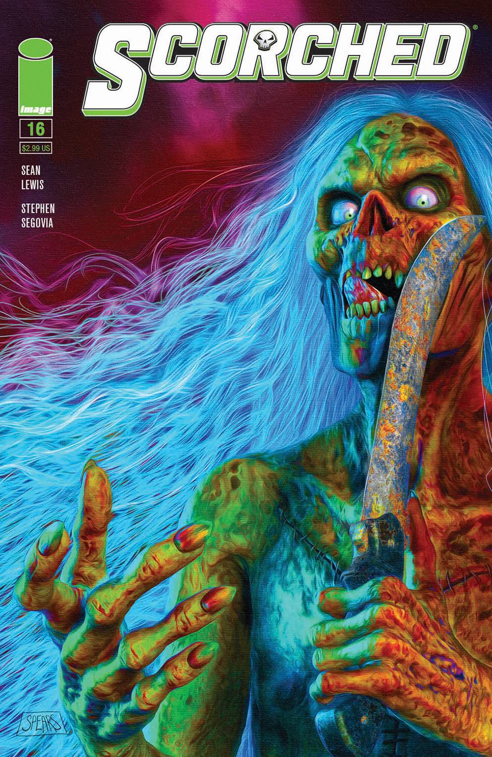 Image Comics:  SPAWN SCORCHED #16 CVR A SPEARS