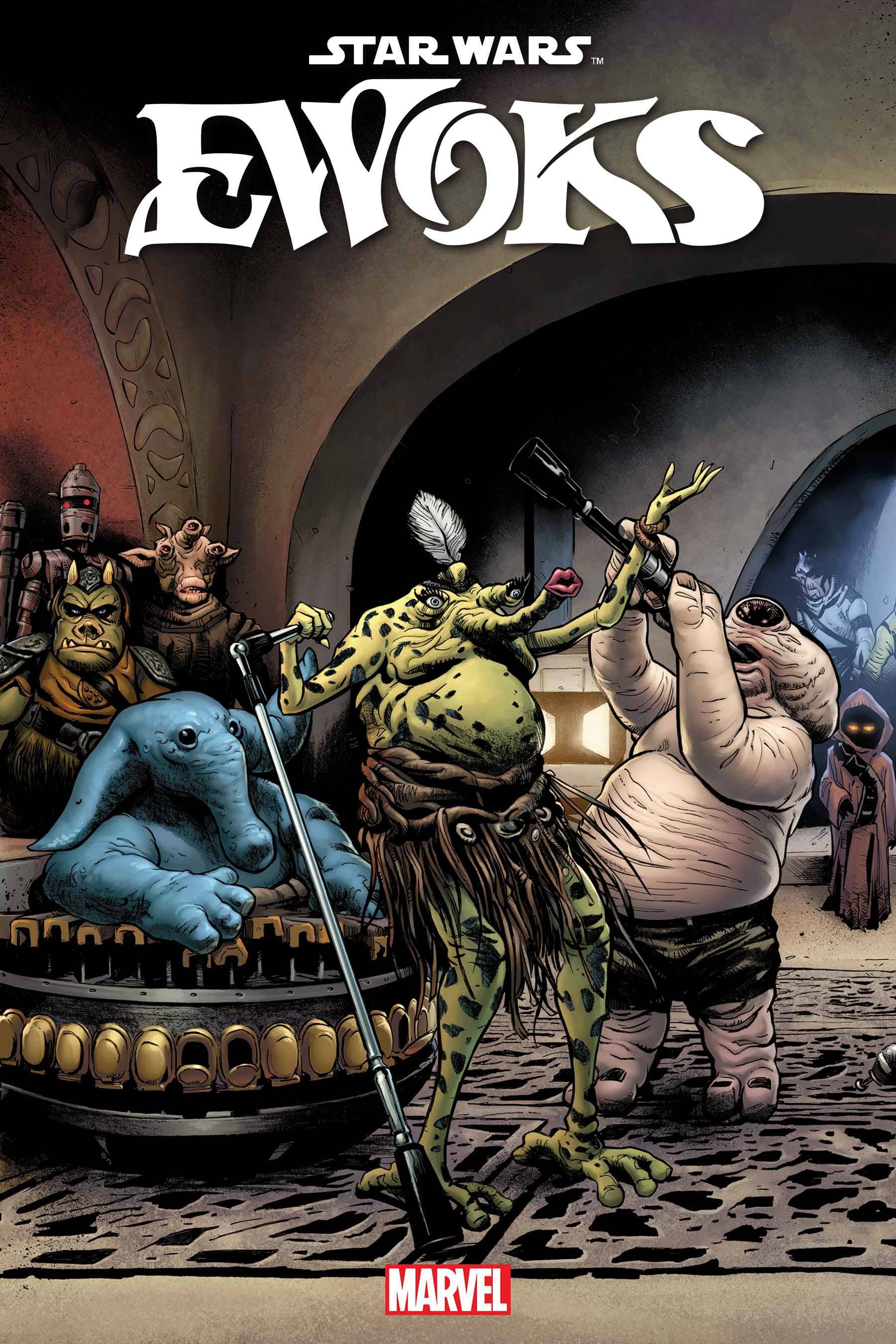 STAR WARS RETURN OF THE JEDI EWOKS #1 GARBETT CONNECTING VAR